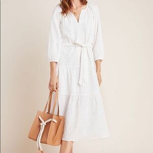 Velvet By Graham & Spencer Eyelet Midi Dress